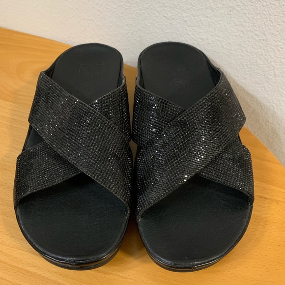 Fitflop Shoes - Fitflop Crystall Slide Sandal